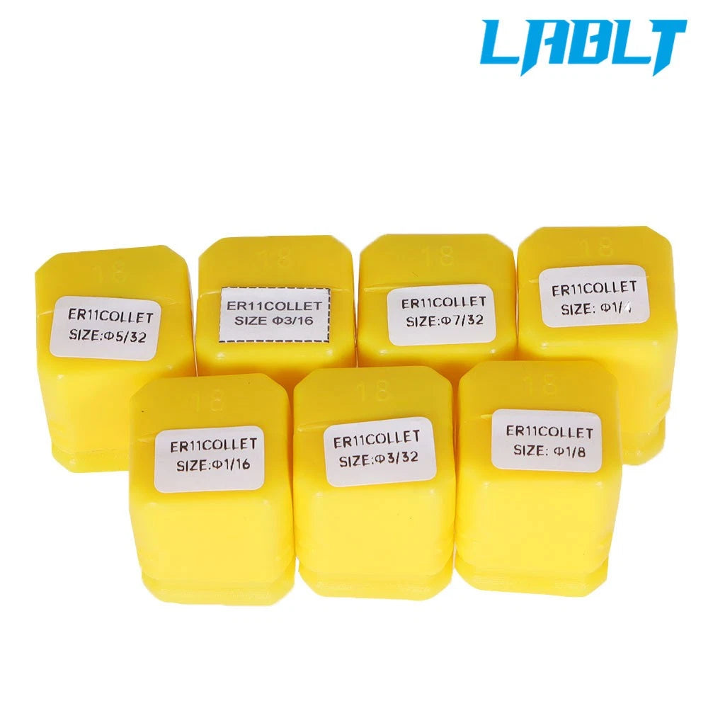 7PCS ER11 Spring Collet Set for Milling Lathe Tool Engraving Machine