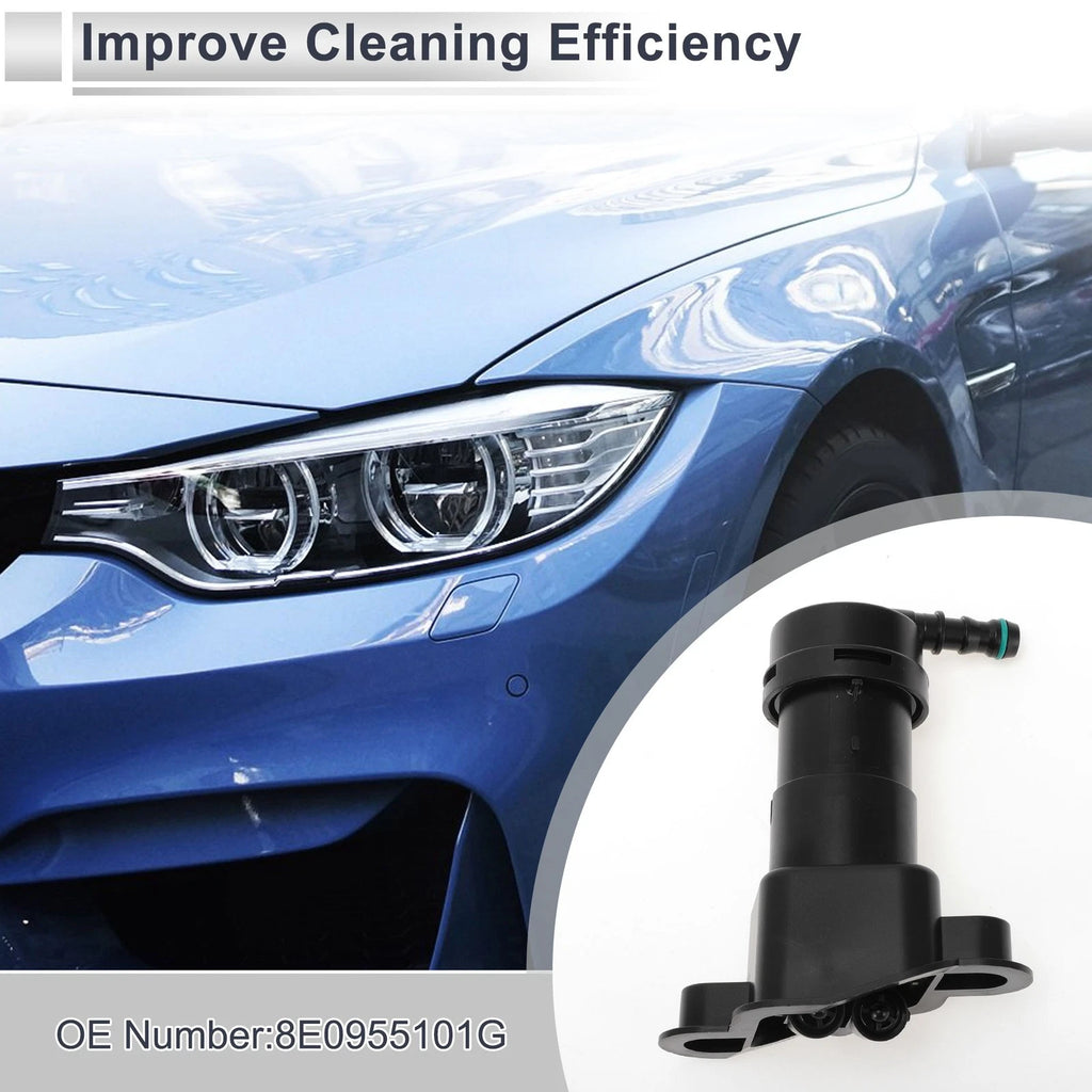 Front Driver Side Headlight Washer Nozzle for Audi A4 (2002–2008) No. 8E0955101G
