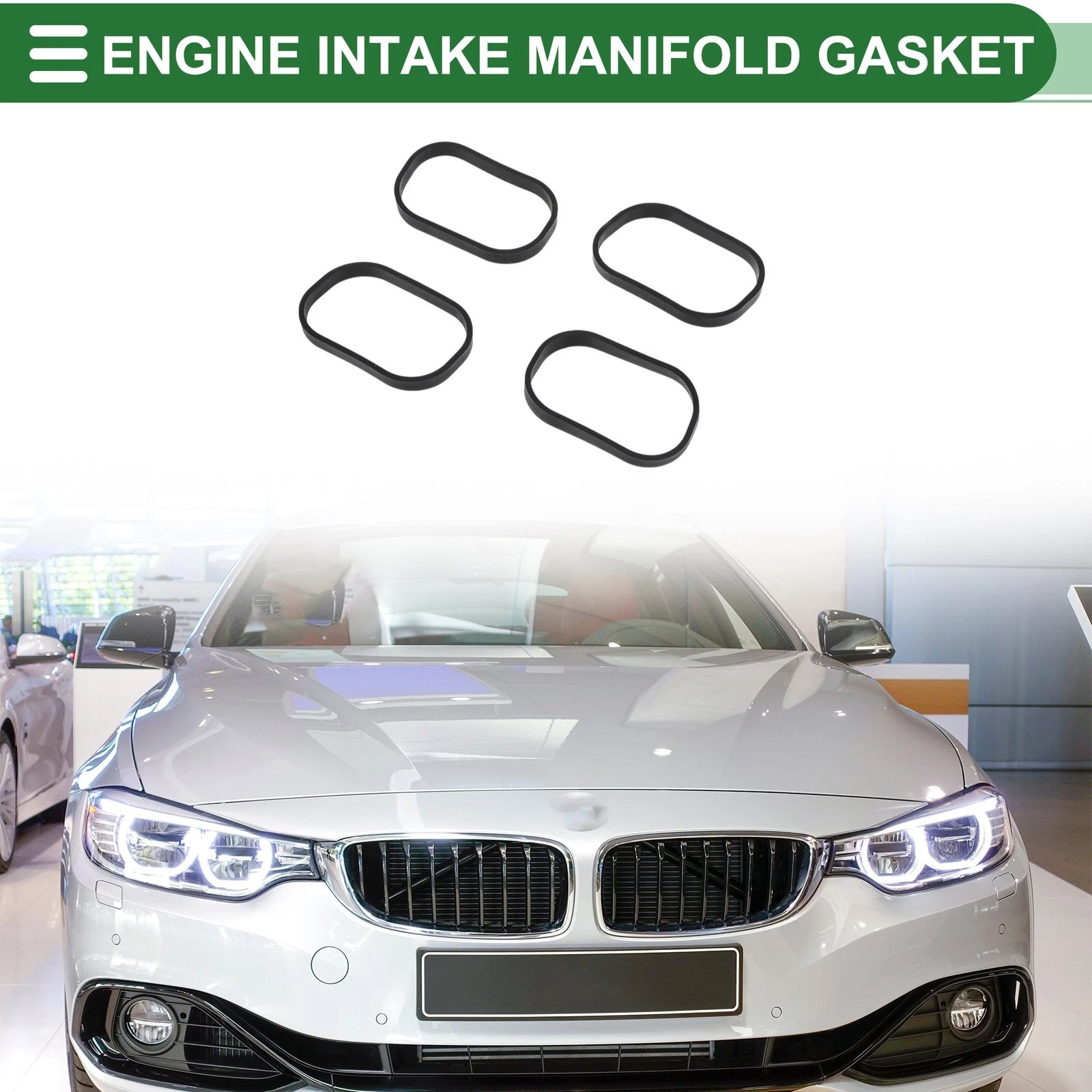 Engine Intake Manifold Gasket Replacement for BMW 428i (2014–2016)