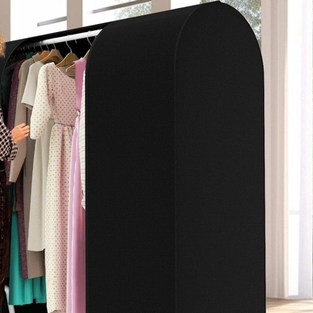 Garment Rack Cover with Zipper Closure for (210D Oxford Cloth)