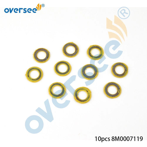 10Pcs Oil Drain Plug Seal Washer for Mercury 25-30HP (4T EFI)