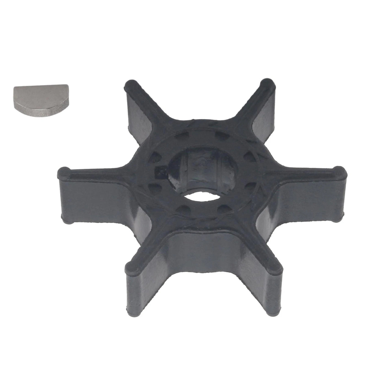 Water Pump Impeller & key Replace Yamaha Outboard 18-3040 500363 9-45607