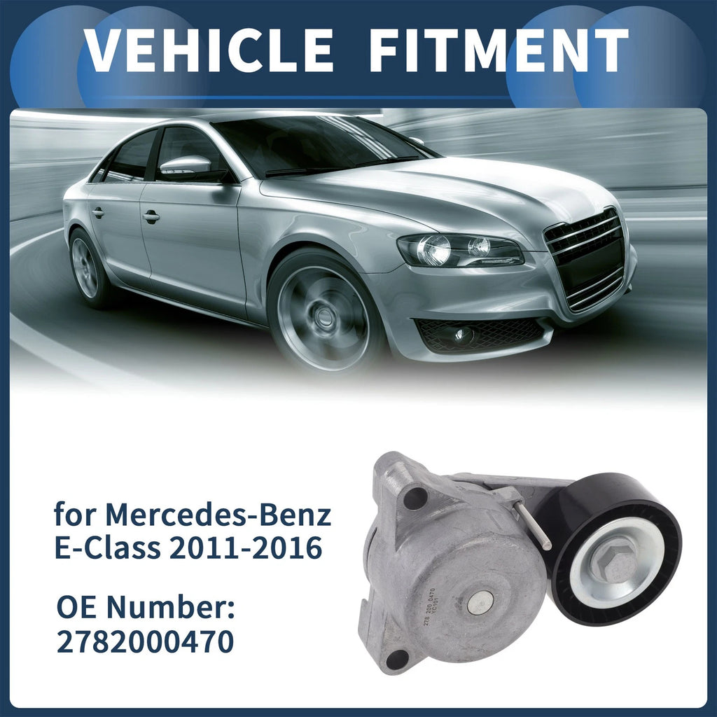 Belt Tensioner for Mercedes-Benz E-Class (2011–2016) 1 Piece Metal