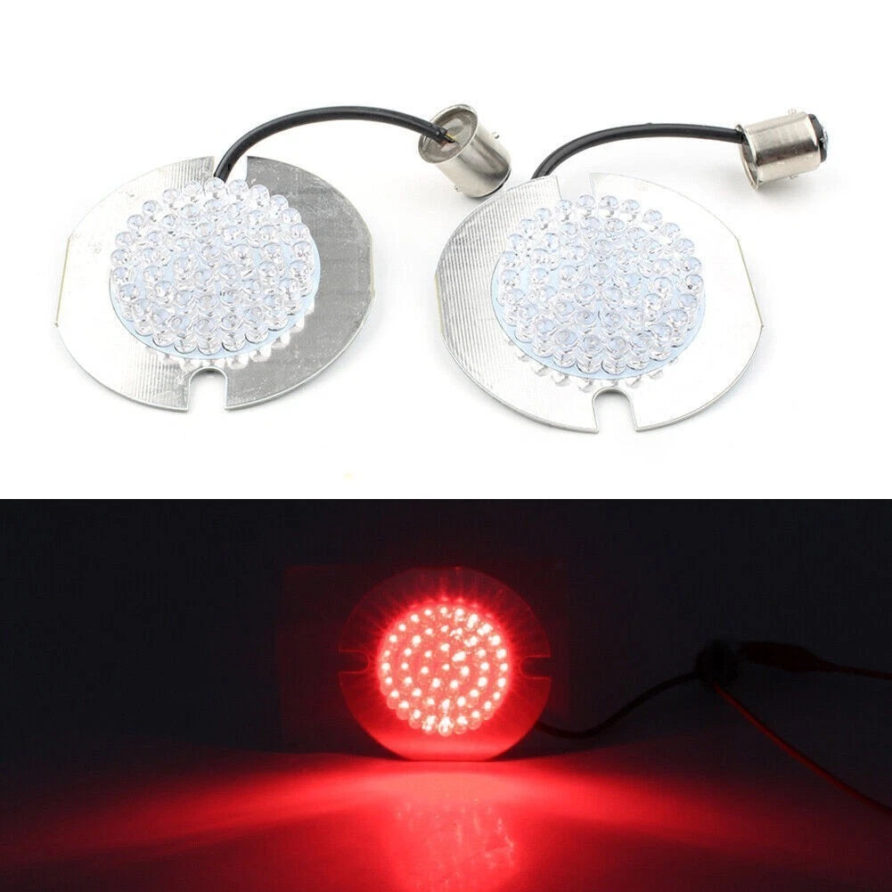 1157 LED Turn Signal Indicator Light Inserts for Harley Electra/Ultra/Road Glide