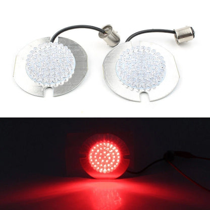 1157 LED Turn Signal Indicator Light Inserts for Harley Electra/Ultra/Road Glide