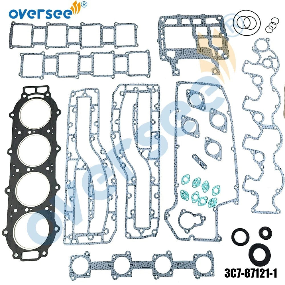 Power Head Gasket Set for Tohatsu Nissan 2T 4 Cyl 115-140HP (3C7-87121-0)