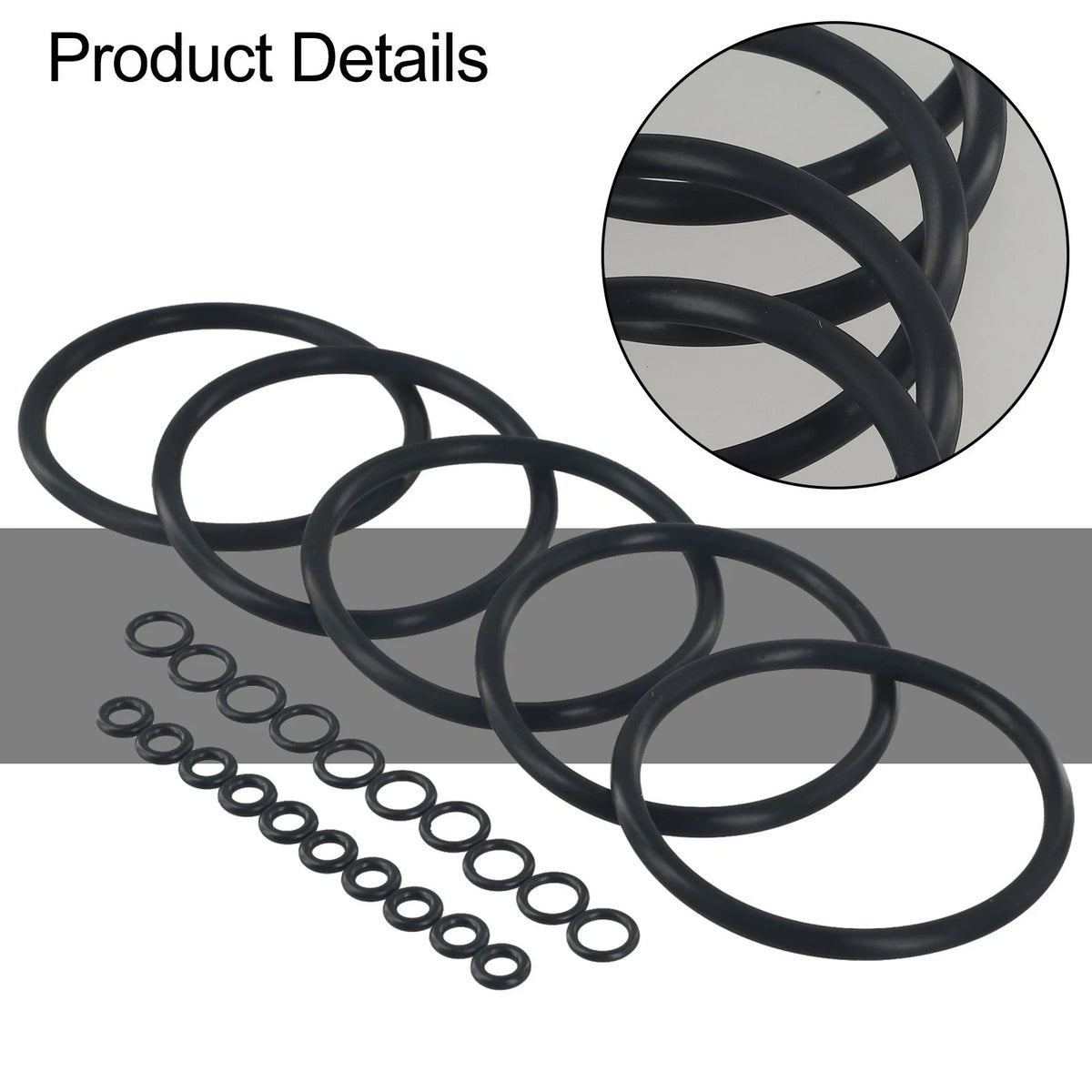 Set of 4 O Rings for Cornelius Keg - Silicone Rubber Seals
