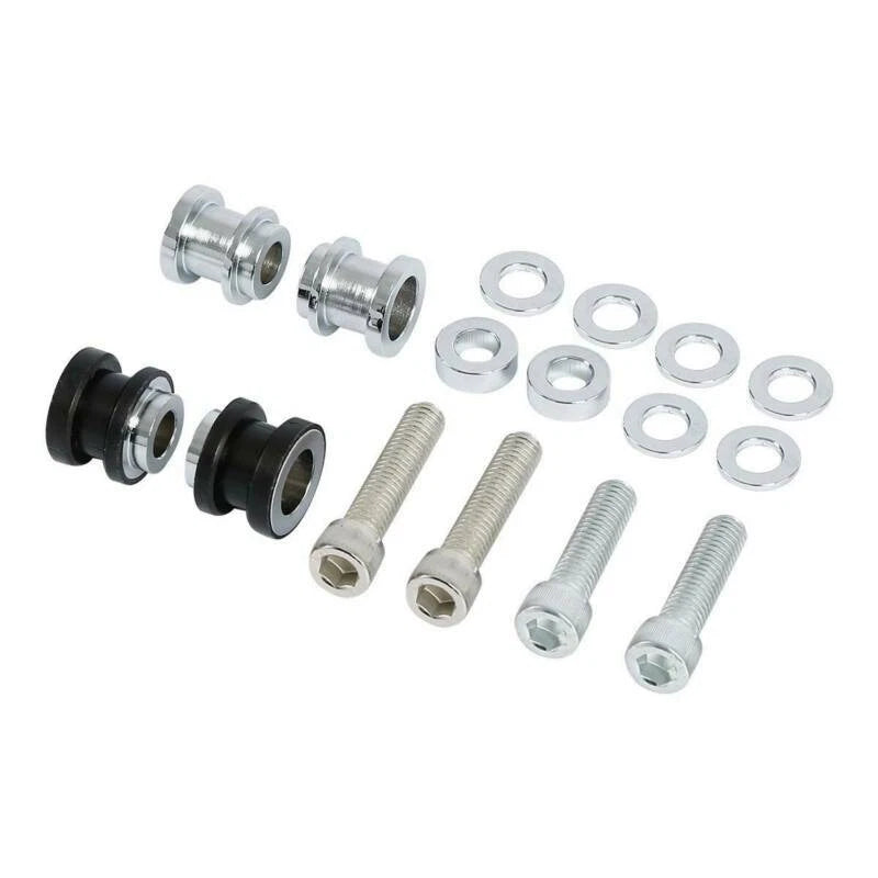 Sissybar Backrest Luggage Rack Docking Kit for Harley Softail (2018–2023) Chrome