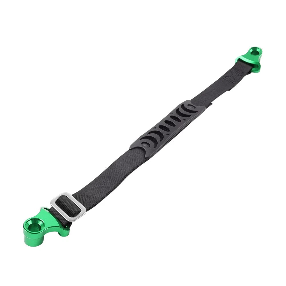 1pc Green Rear Seat Rescue Pull Strap Sling Belt for Honda Suzuki Dirt Bike