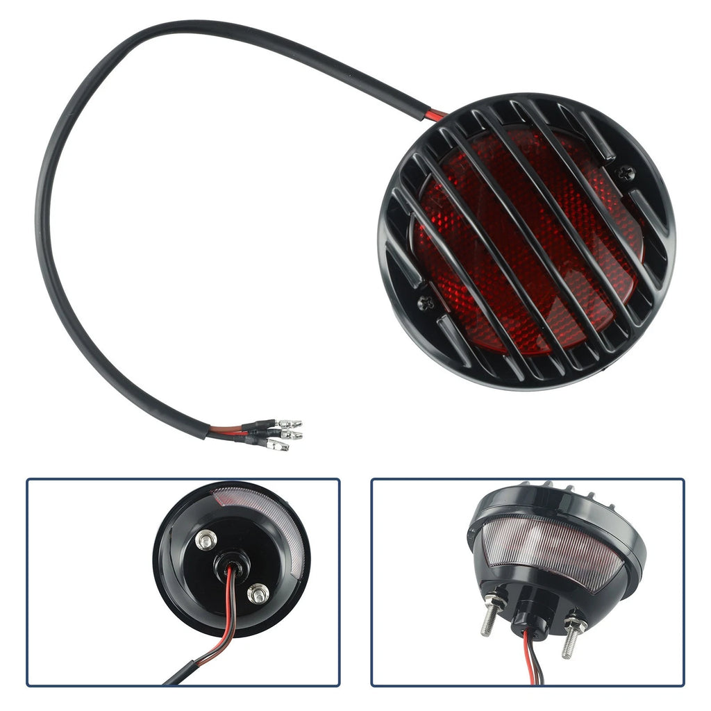 Stylish Black Motorcycle Tail Light Enhance Your Ride's Aesthetics with Ease