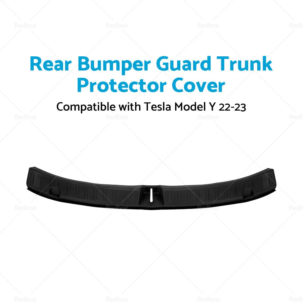 Rear Bumper Guard TPE Protector for Tesla Model Y (2022–2023)