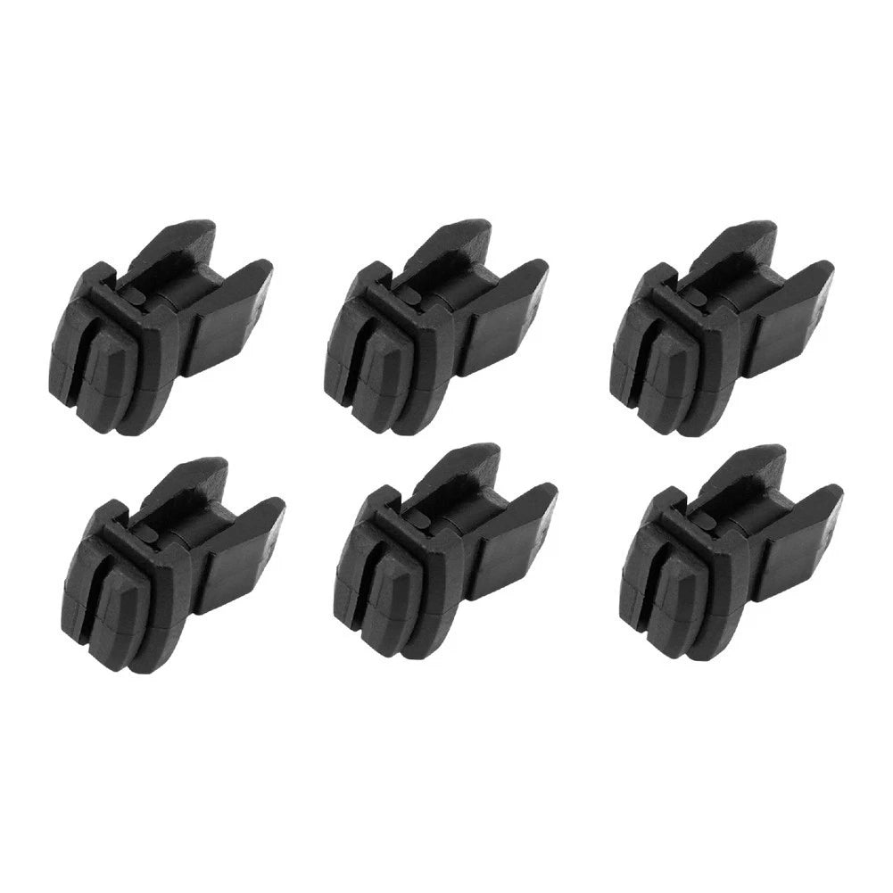 RV Vent Clips for Refrigerator Black Compact PP Design for Camper Trailer Van