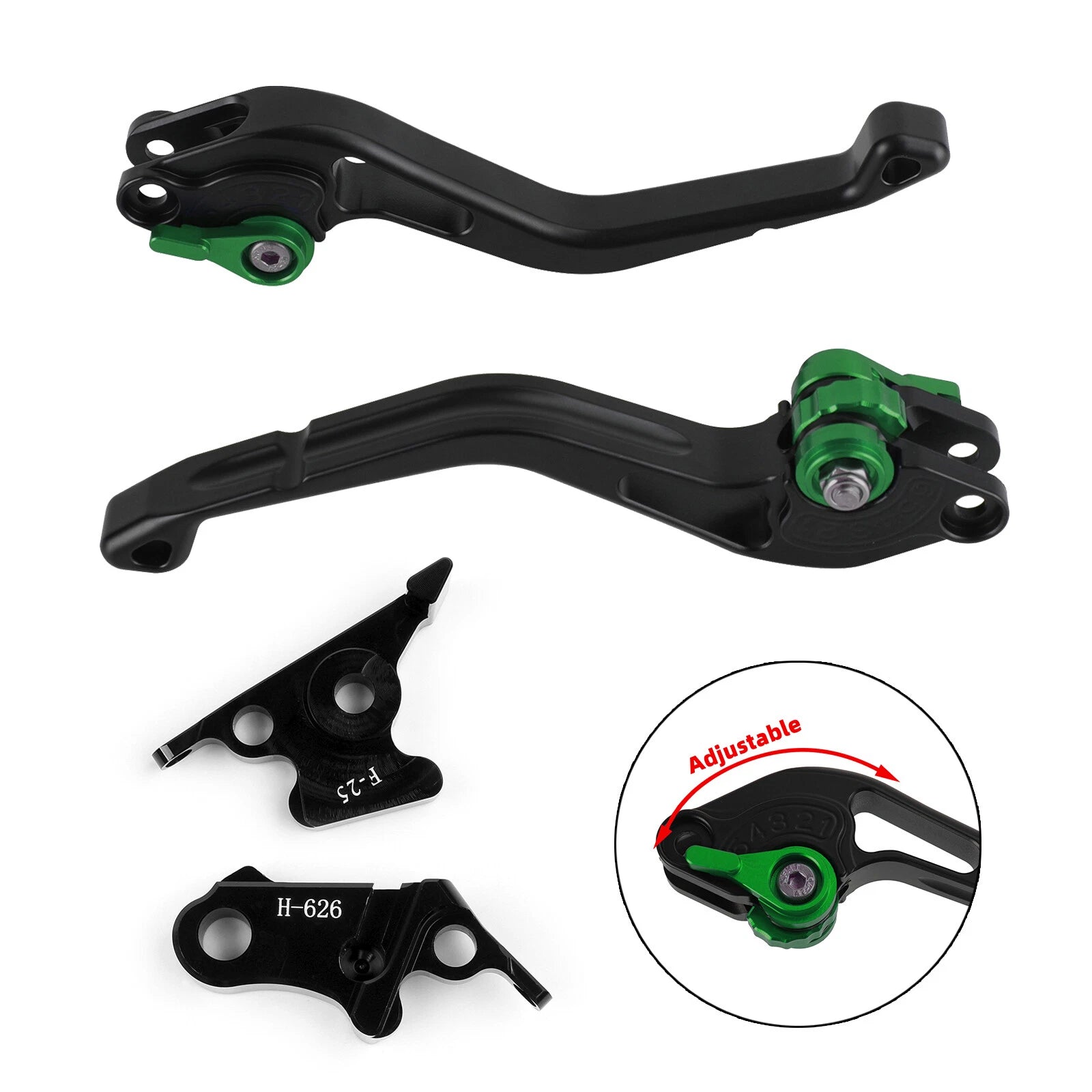 Short Clutch Brake Lever for Honda GROM CBR250R CBR300R CBR500R (2013–2023)