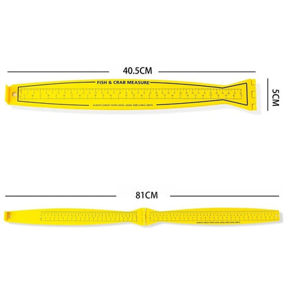32 Inch Foldable Measuring Plate for Fish and Crab Measurement