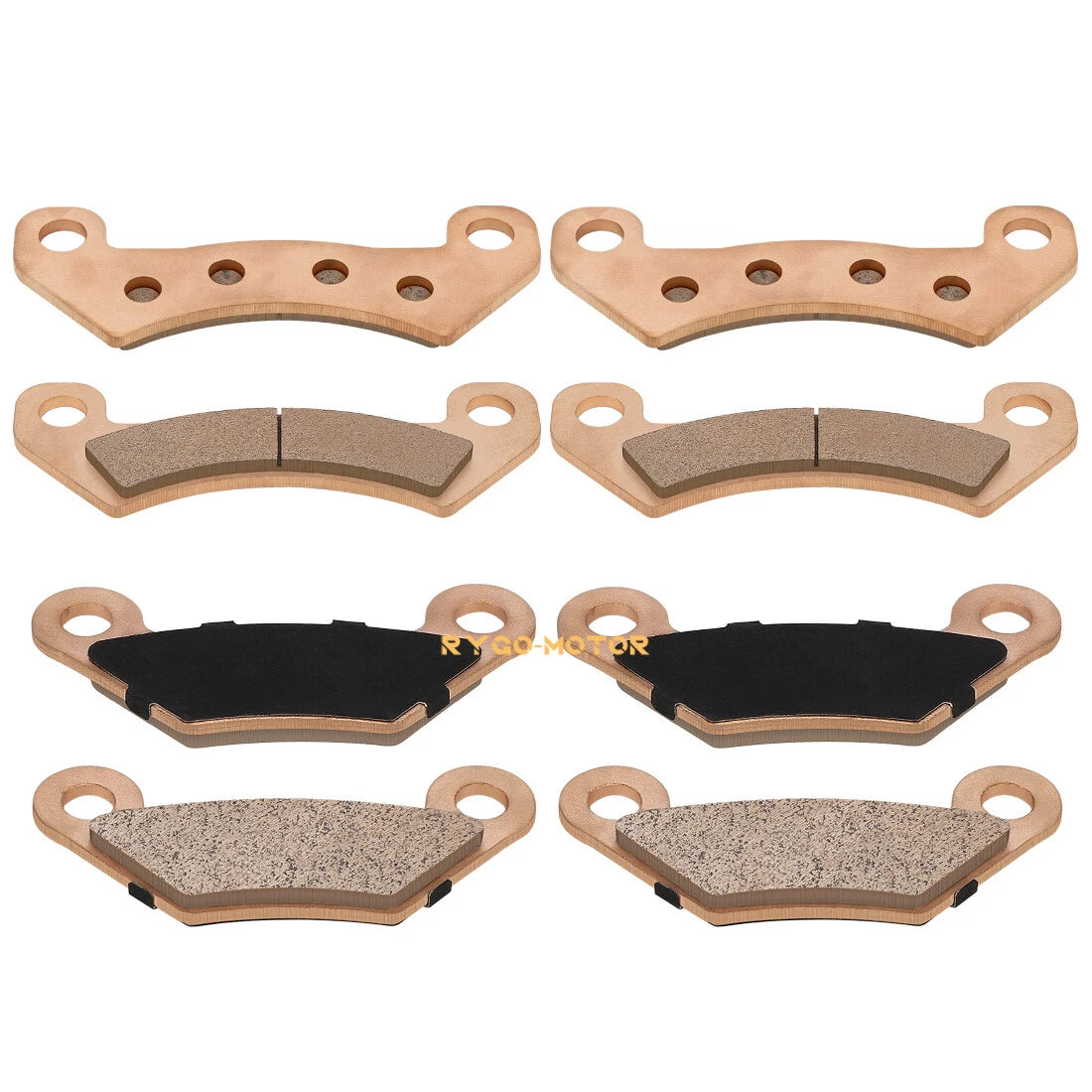Sintered Front & Rear Brake Pads for John Deere Gator XUV 855D 855E 855M (2011–2022)