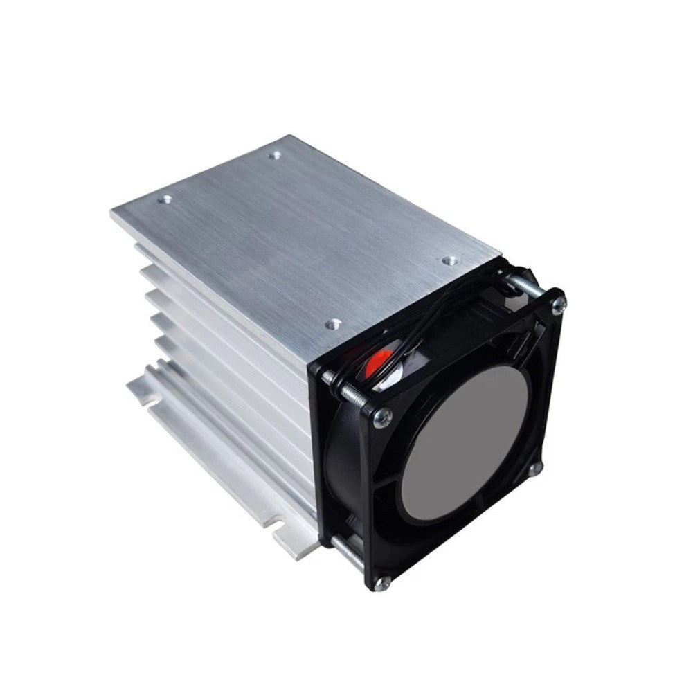 220V AC Heatsink with Fan for Three Phase Relay Control Systems
