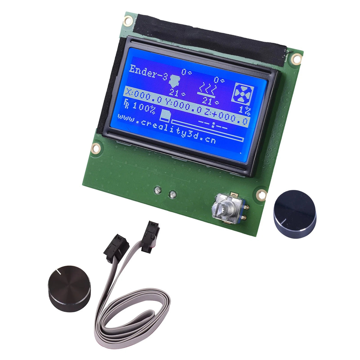 LCD Display Screen Replacement for Creality Ender 3 / 3 Pro (2018–2021)