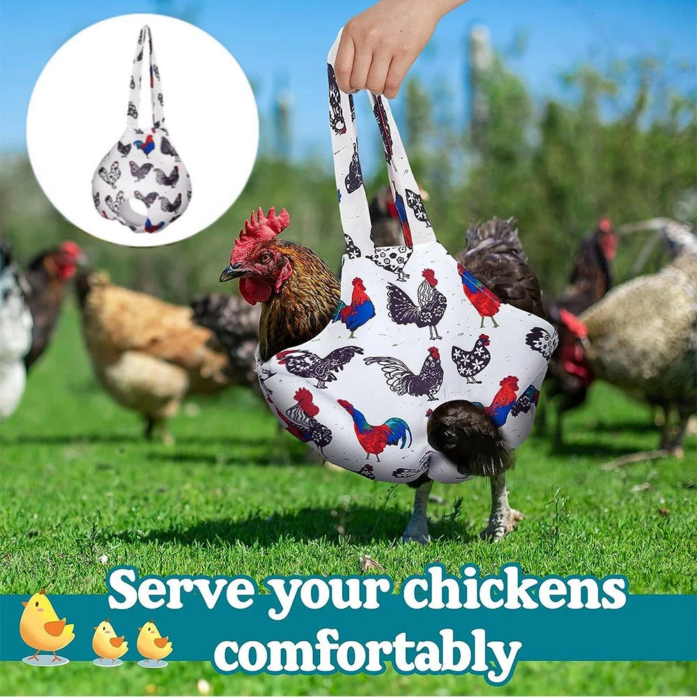 2X Chicken Carrying Holder Bags for Rooster Transport