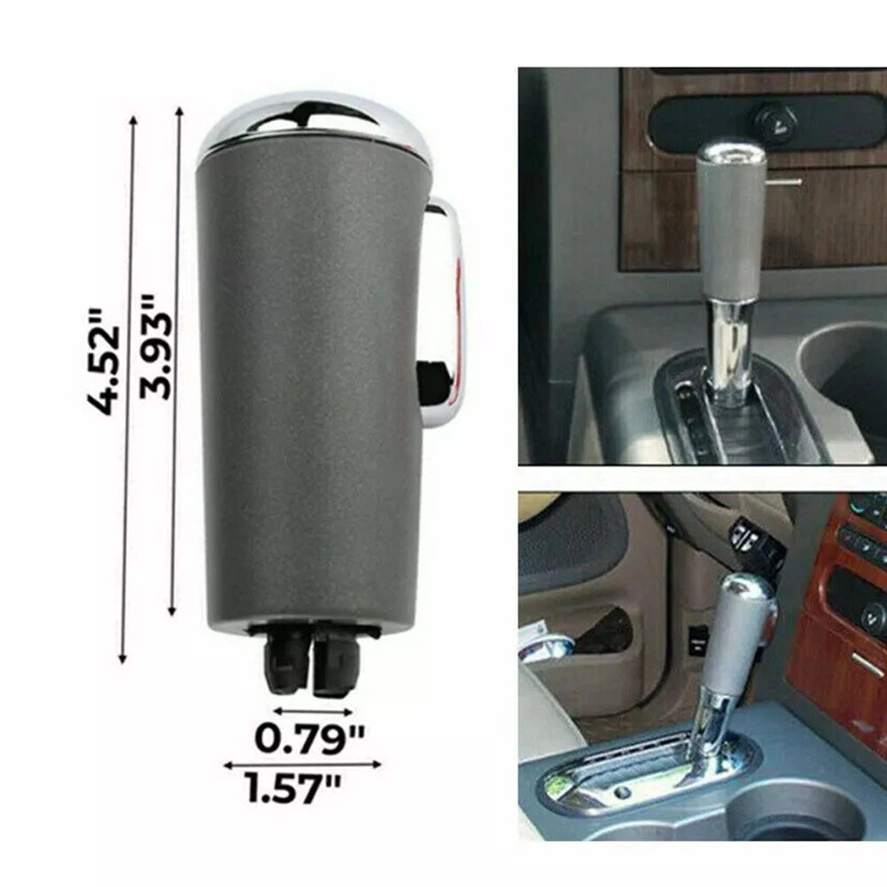 Chrome Gear Shift Knob for Auto Trans (Universal Fit)