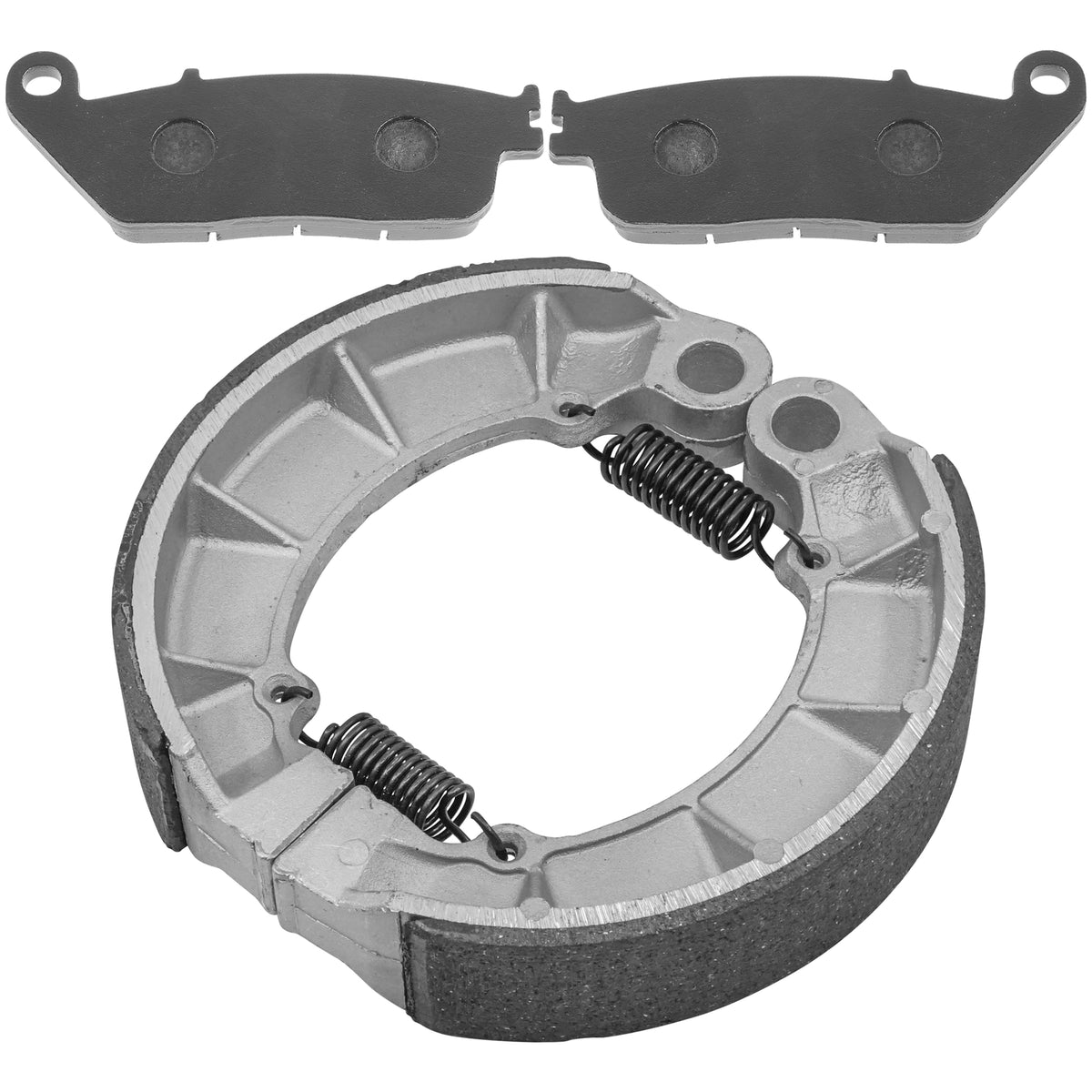 Front and Rear Brake Shoes Replacement for Honda VT750C VT750CA Shadow (2004–2016)