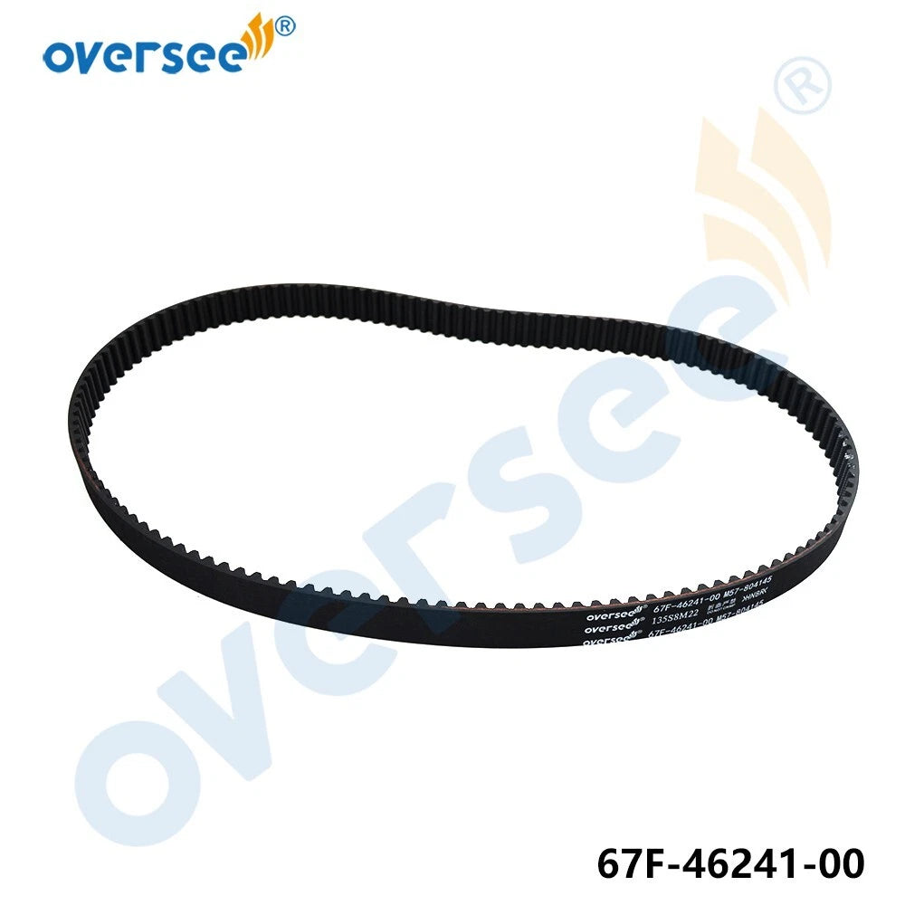 Timing Belt for Yamaha Outboard F75 F80 F90 F100 F115 (2000–2023) 67F-46241-00