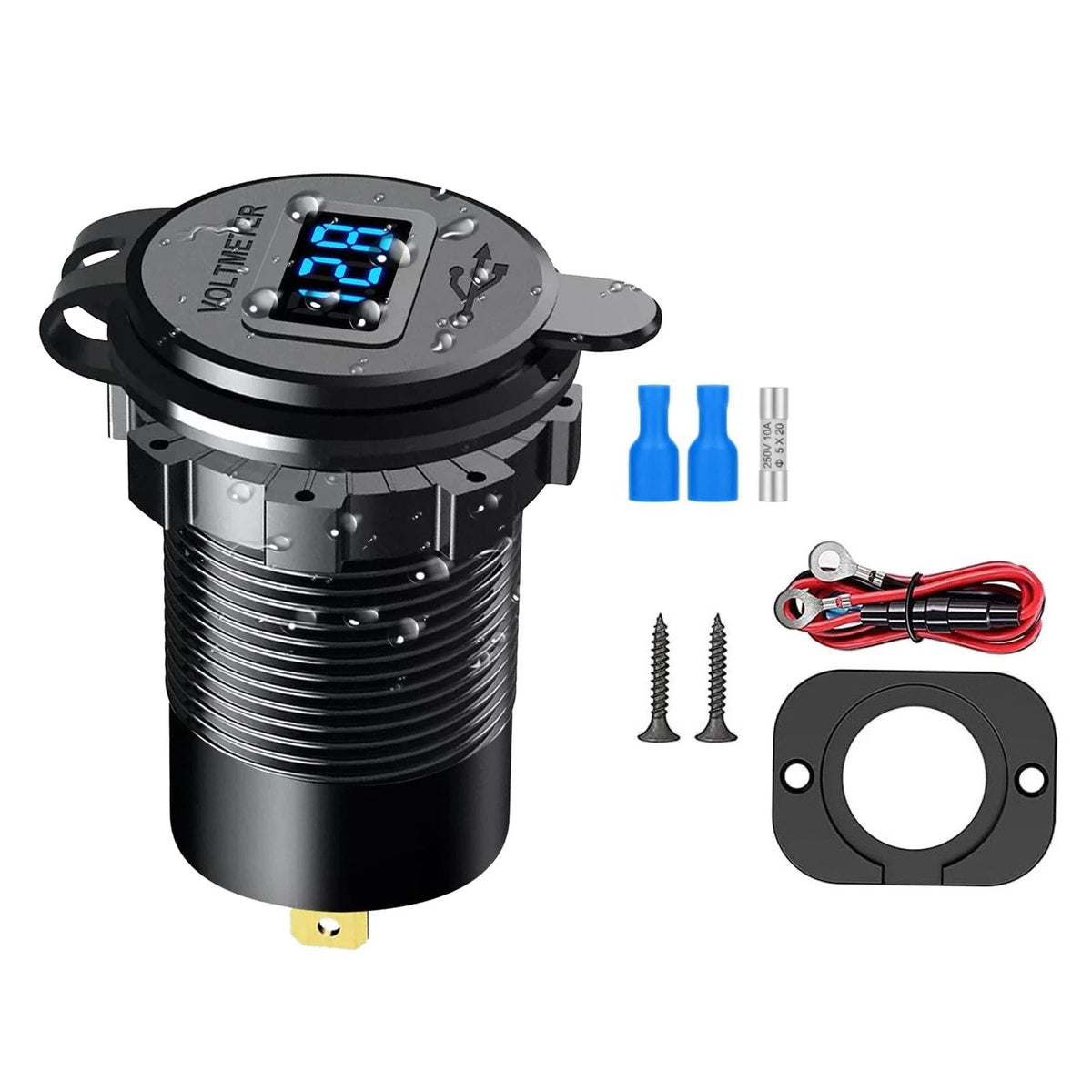 12-24V Fast Car Charger for Multiple Devices