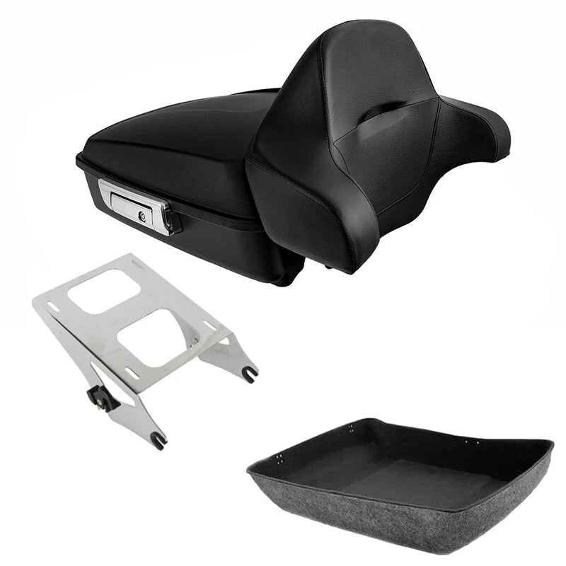 Trunk Backrest Pad Mounting Rack for Harley Touring Road King (2014–2026)