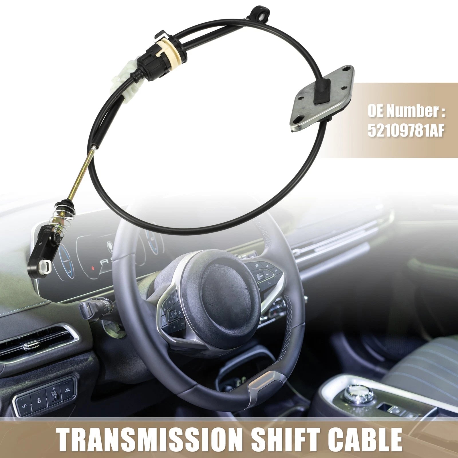 Automatic Transmission Shifter Cable No. 52109781AF for Dodge Nitro (2007–2011)
