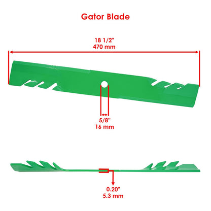 Deck Blade 54 Inch with Bolt Replacement for Hustler Fastrak SDX (2020–2025)