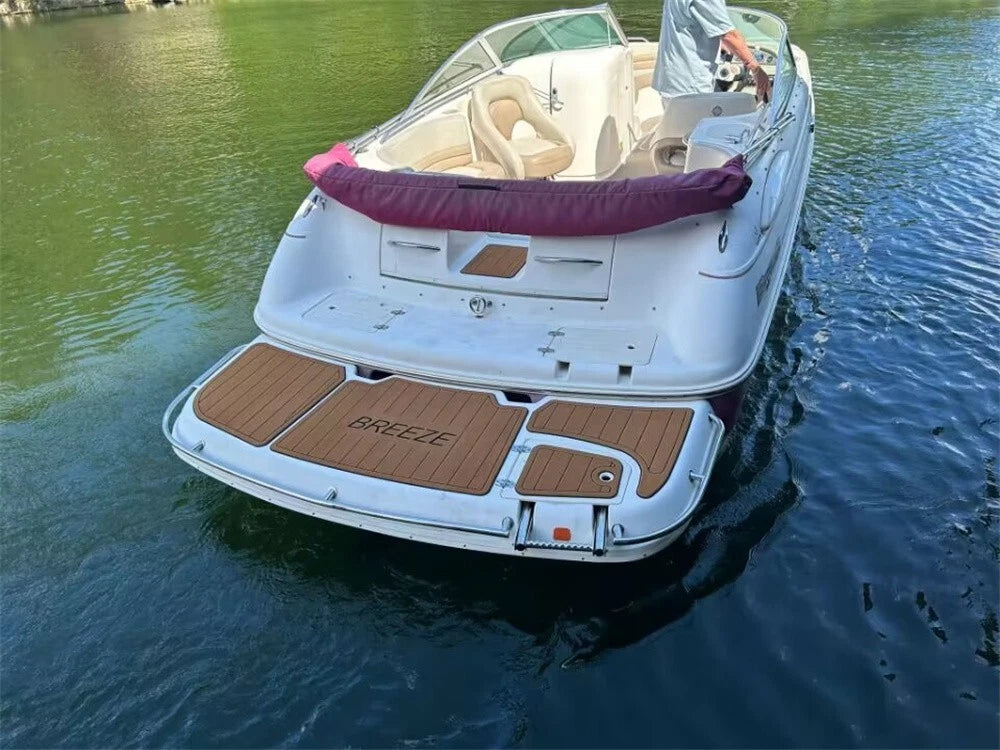 EVA Foam Cockpit Mat for Bryant 234 (2004) - Faux Teak Deck Floor Pad