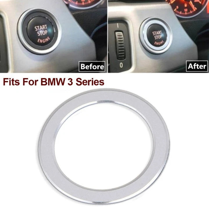 Start/Stop Switch Decoration Trim for - Silver