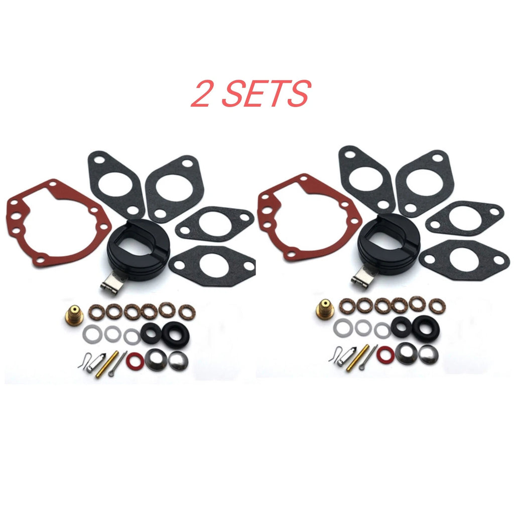 2X Carb Repair Rebuild Kit for Johnson Evinrude 1.5hp 2hp 3hp (18-7043)