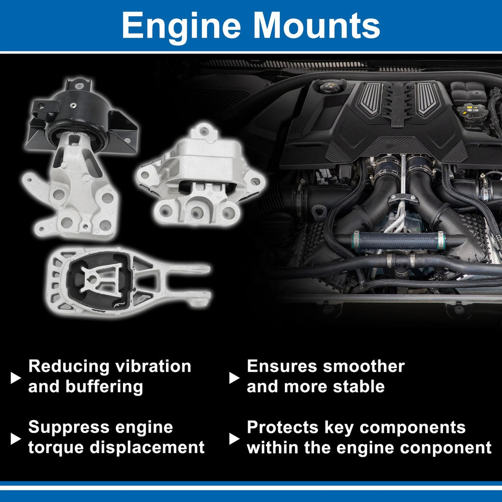 Engine Motor Mount Heavy Duty Replacement for Buick Encore (2013–2015)