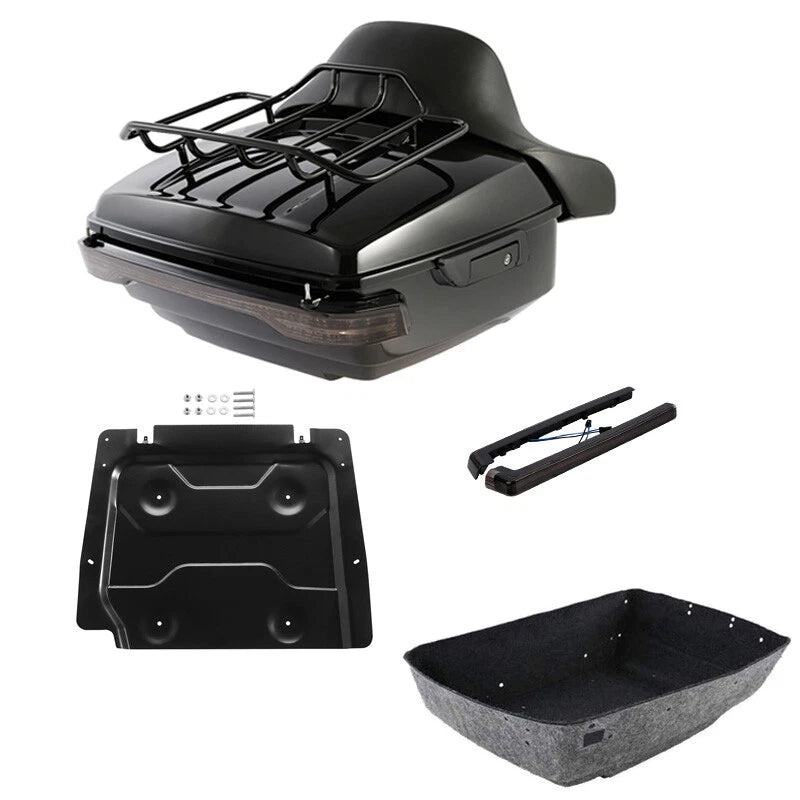LED Backrest Rack for Harley Touring Road Glide (2014–2026)