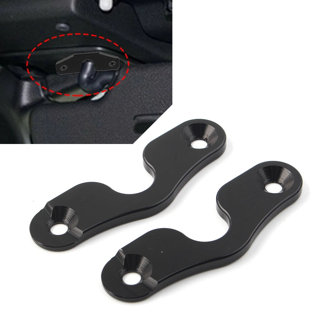 2X Sun Visor Clips for Jeep Wrangler JK JL JT Gladiator (2018)