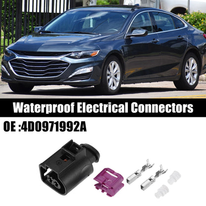 Set of 1 Waterproof Electrical Horn Connector for Volkswagen Golf (2006–2012)