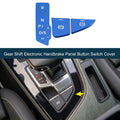 Gear Shift Handbrake Panel Button Switch Cover for Audi A5 A4L (2020–2024)