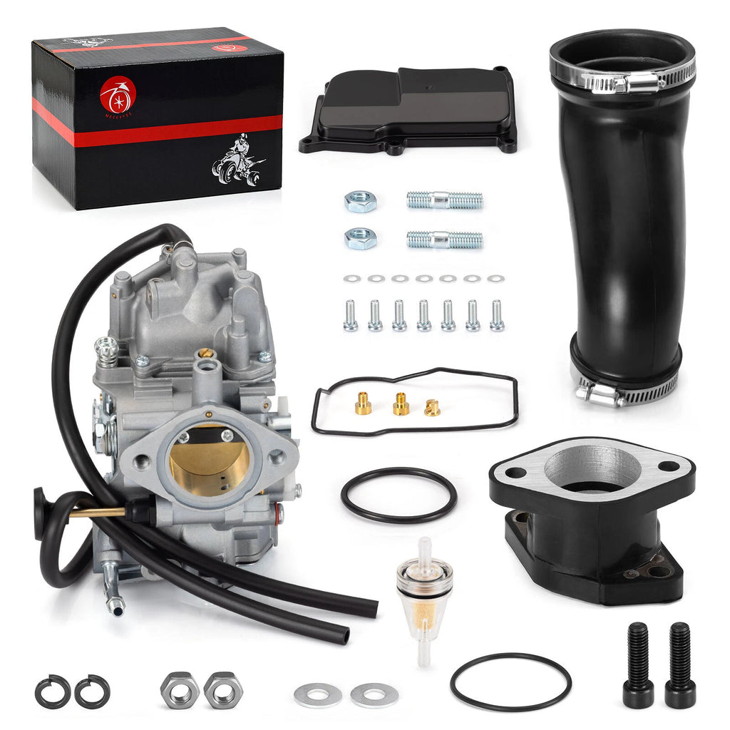 Carburetor + Intake Manifold Boot Joint for Yamaha Warrior 350 (1987–2004)