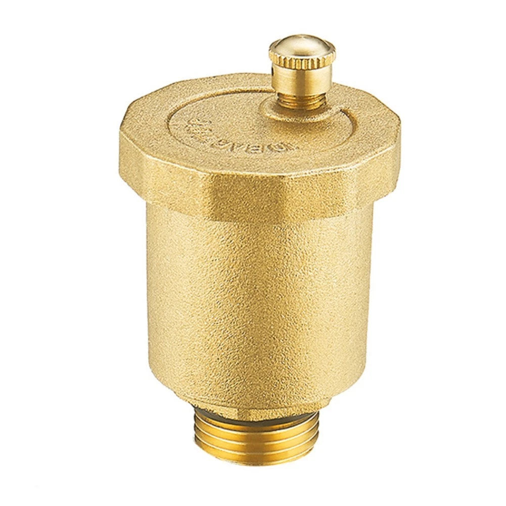4 Pack Brass Automatic Vent Valve 1/2 or 3/4 for Pipe Fitting Connector