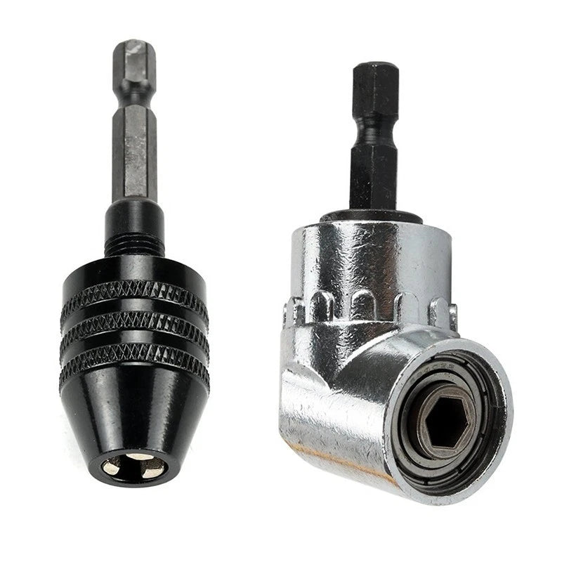 Angle Driver Screwdriver Converter Adapter for Drill Chuck