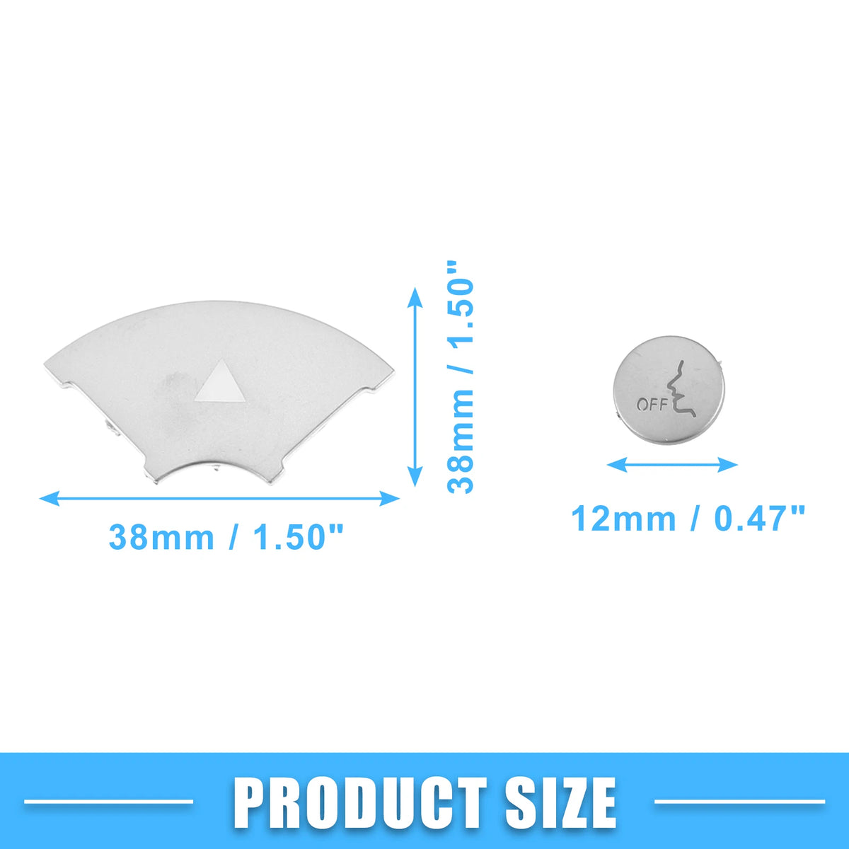 Set of 10 Steering Wheel Button Cover Stickers for Mercedes-Benz R Class