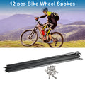 Bicycle Spokes Nipple 304 Stainless Replacement for Universal Universal (Any)