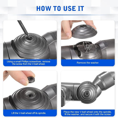 High Torque Brush for Max Cleaning Performance