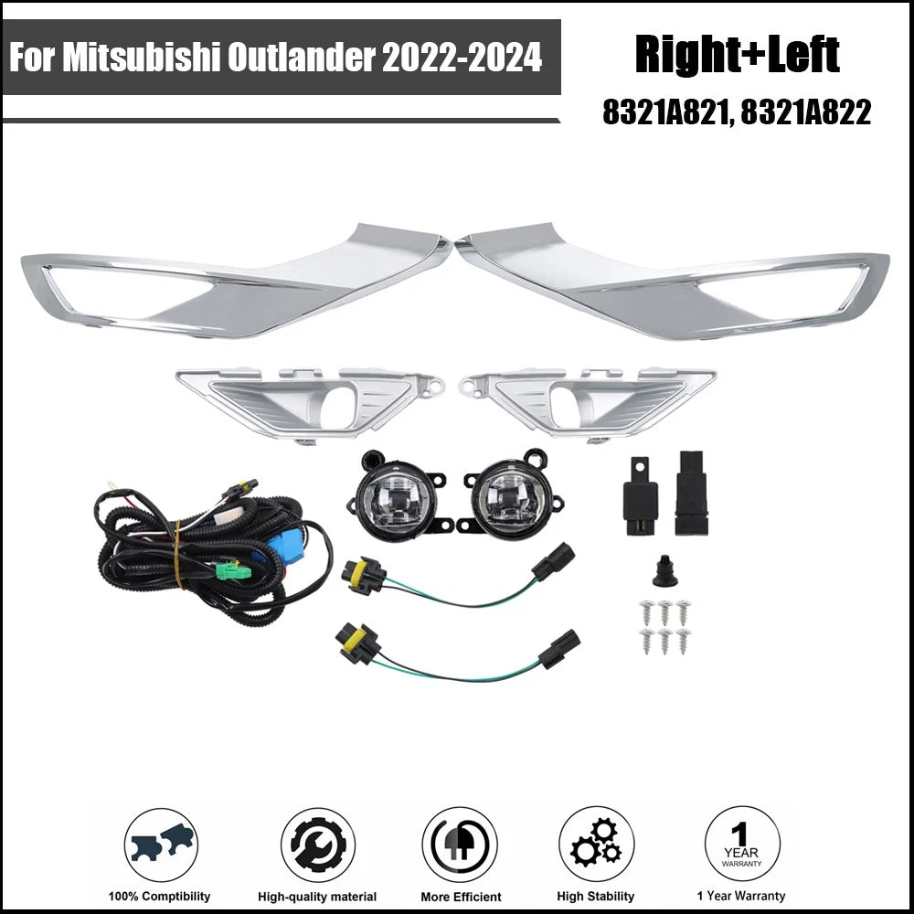 LED Fog Lights for Mitsubishi Outlander (2022–2024)