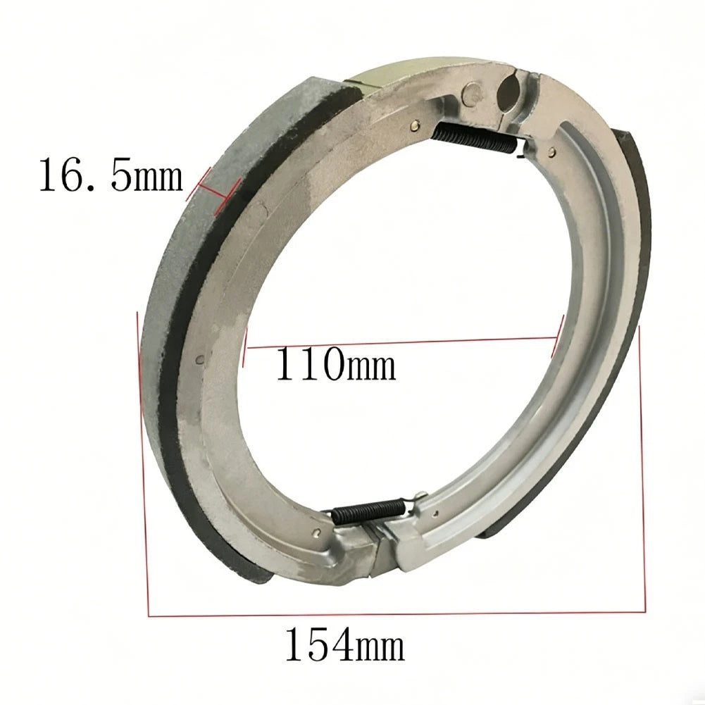 Ring Brake Pad for 2# 3# 4# Milling Machines 154mm OD 110mm ID 16.5mm Thickness