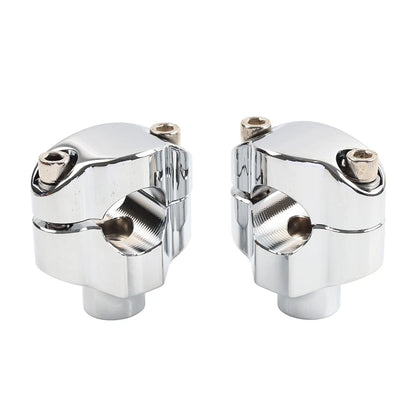 1.65" Handlebar Riser Mount Clamp for Harley Dyna Softail Sportster