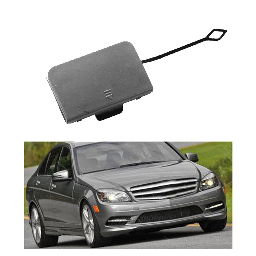 Front Bumper Tow Hook Cover Cap for Mercedes W204 C300 C280 C350 (2007–2011)