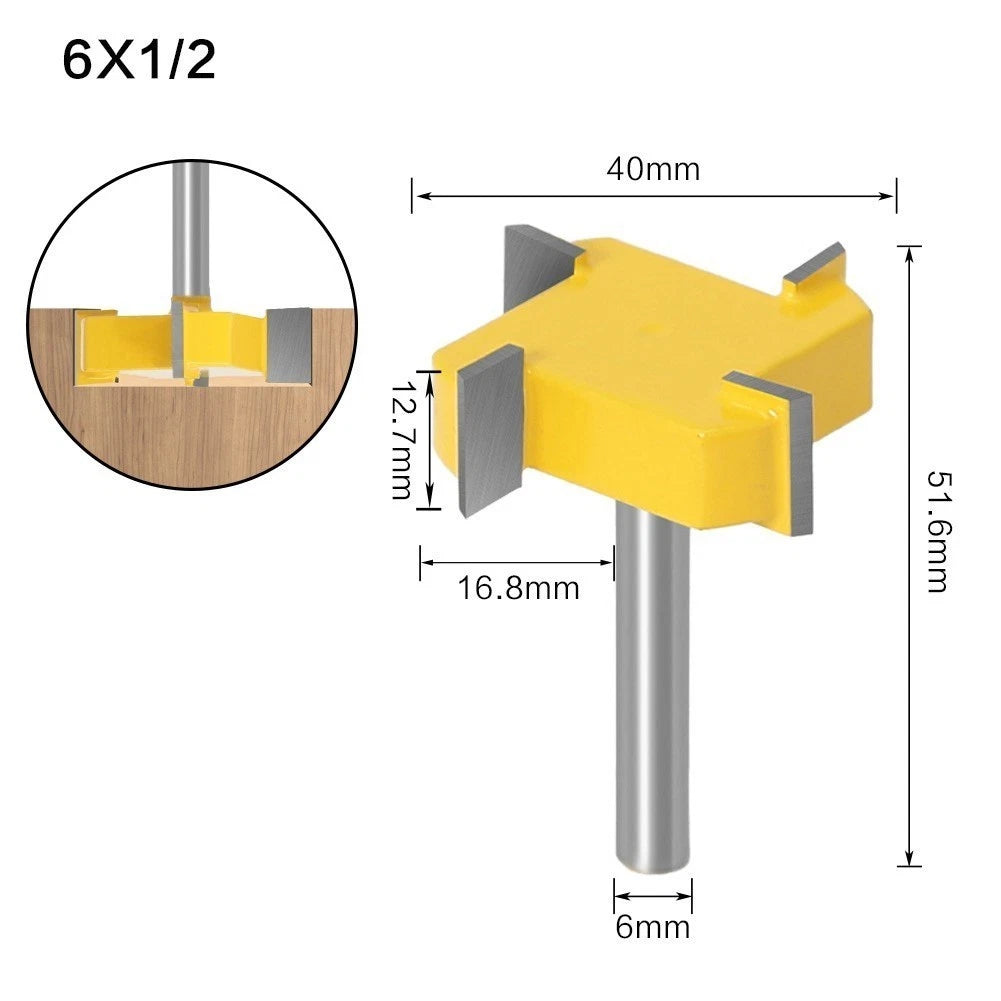 6mm Shank Flush Trim Router Bit for Wood