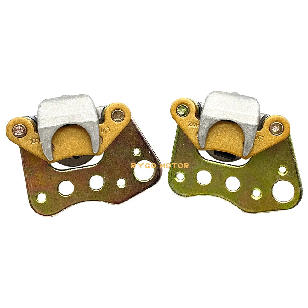 Front Left Right Brake Calipers & Pads for Polaris Sportsman (2000–2009)