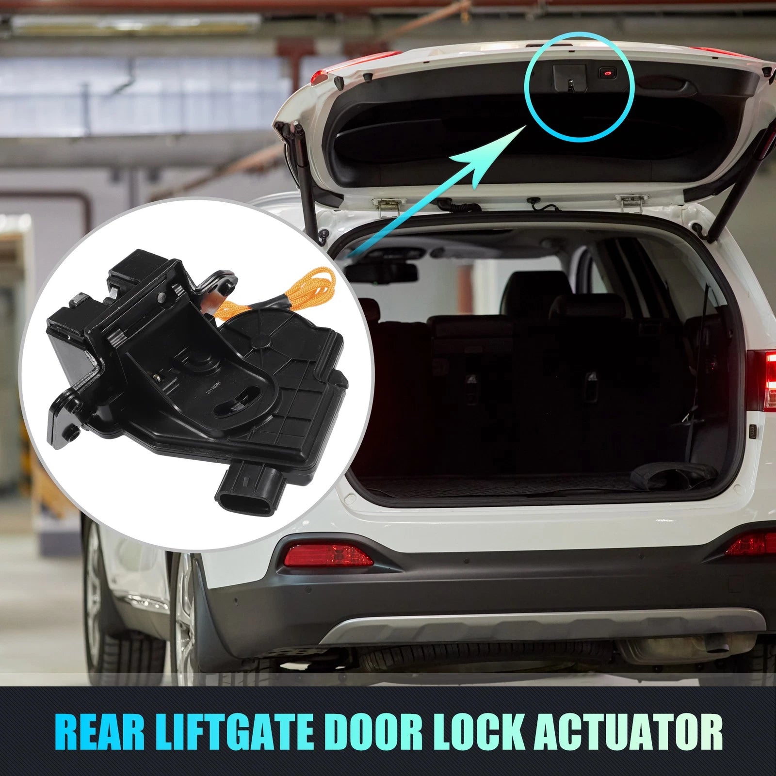 Rear Liftgate Door Lock Actuator Replacement for Toyota Highlander 2010-2019